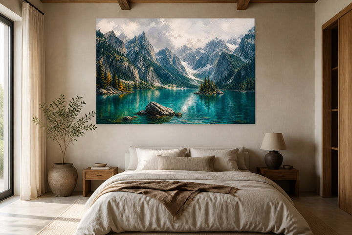 Navigating between the peaks – interior view 2