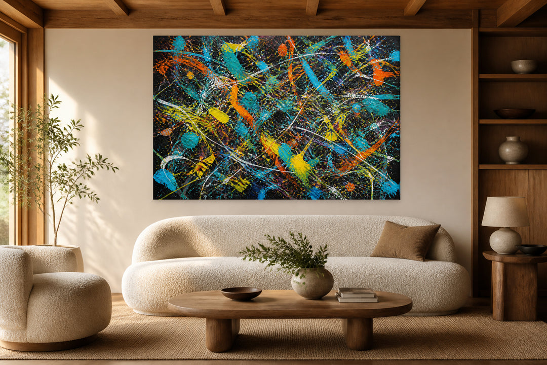 Color sketches - Pollock – interior view 1