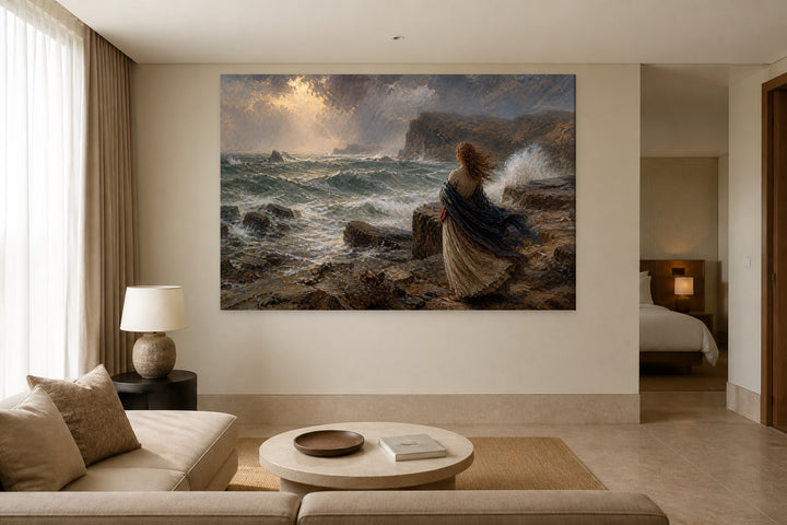 Miranda and the storm - John William Waterhouse – interior view 3