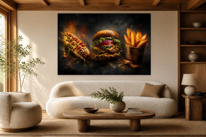 Burger mix – interior view 1