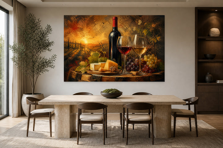 Wine set – interior view 2