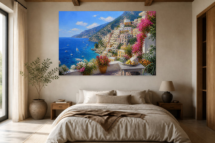 Terrace on Positano – interior view 2