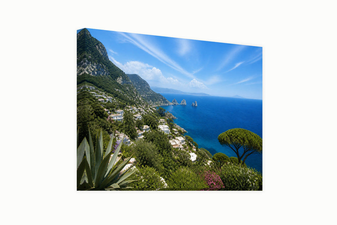 Capri from above – front view