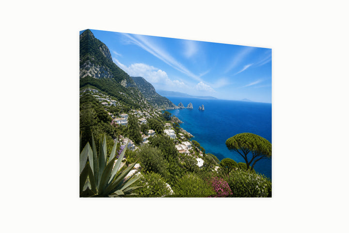 Capri from above – front view