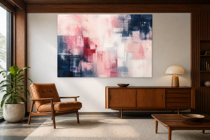 Abstract pink shade – interior view 2