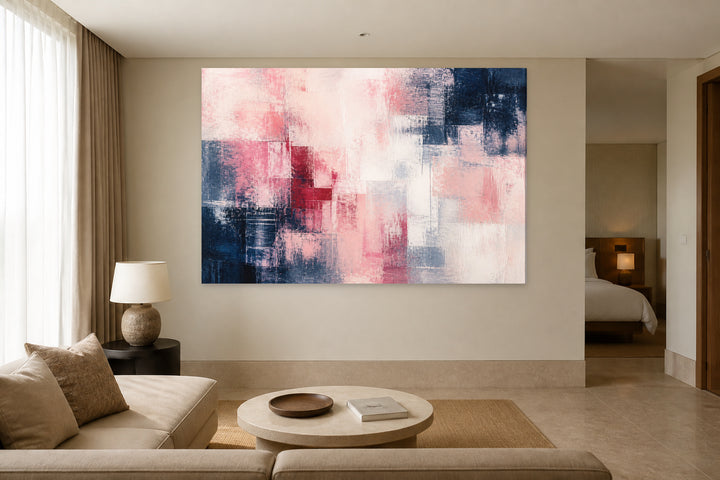 Abstract pink shade – interior view 3