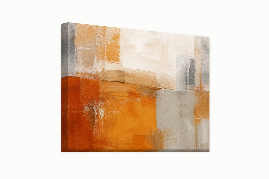 Abstract ocher – front view