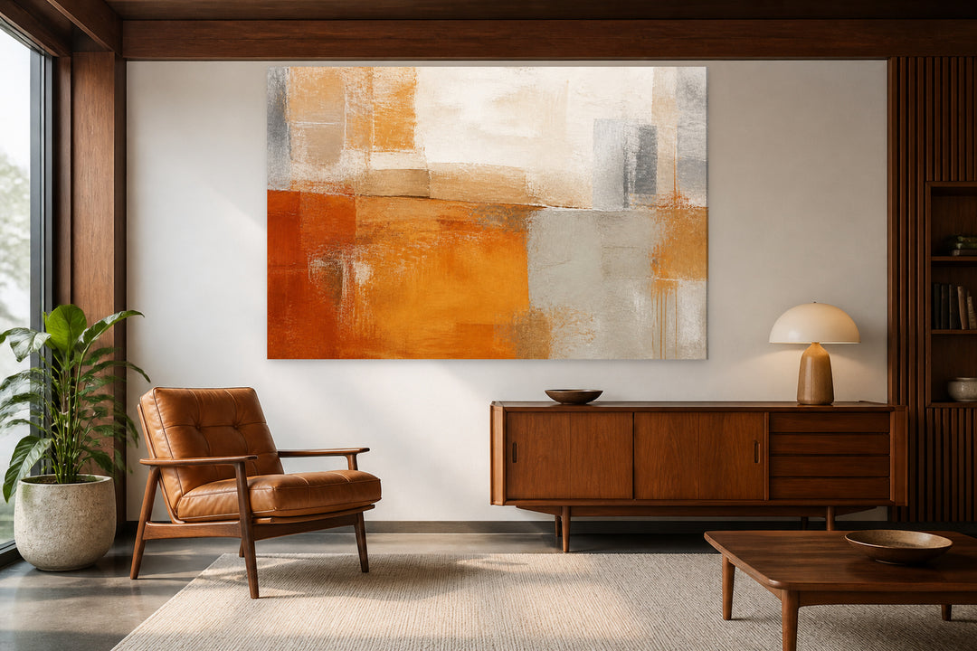 Abstract ocher – interior view 2