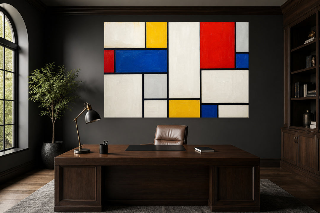 Piet Mondrian - 3 pieces set – interior view 1