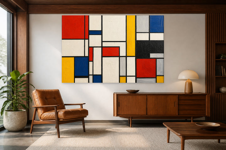 Tris di Mondrian - 3 pieces set – interior view 2