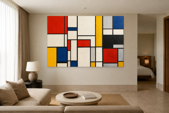 Tris di Mondrian - 3 pieces set – interior view 3