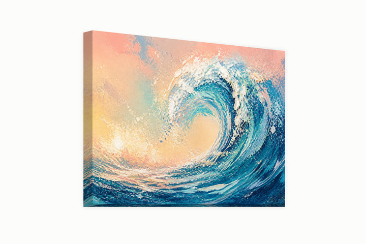 Lively wave – front view