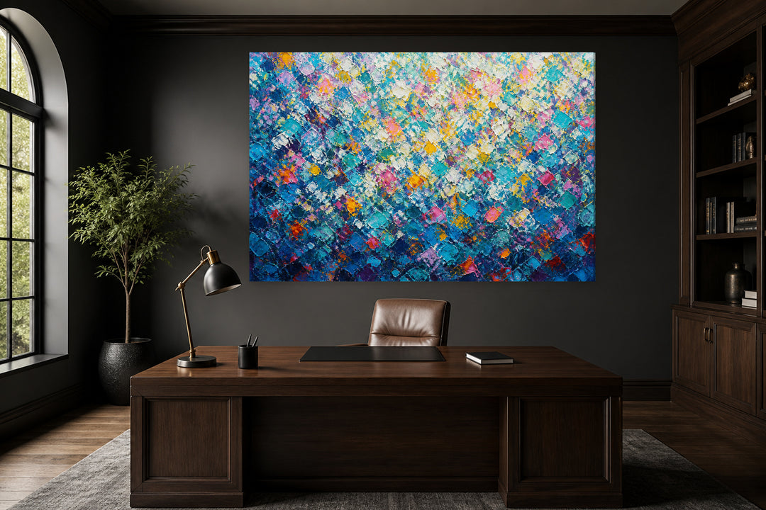 Pollock style light – interior view 1
