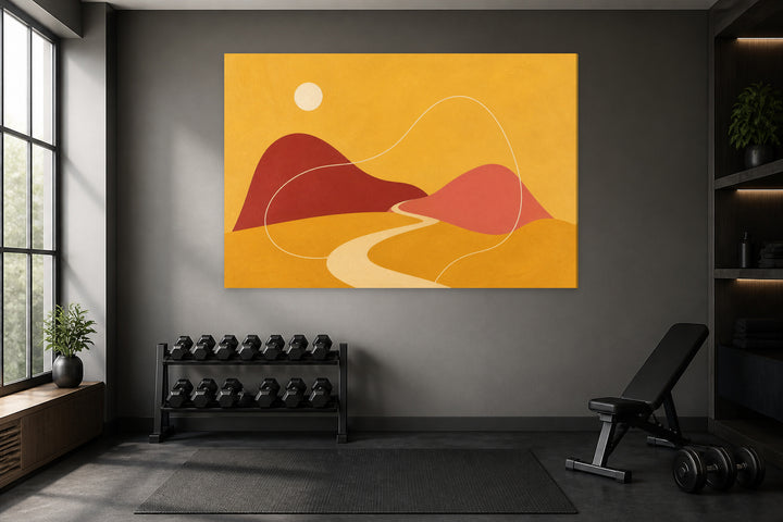 On earth she and me – interior view 1