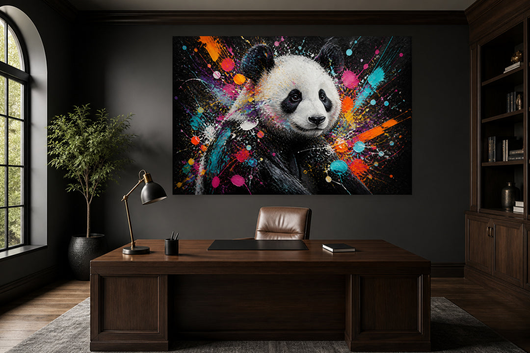 Panda - Banksy – interior view 1