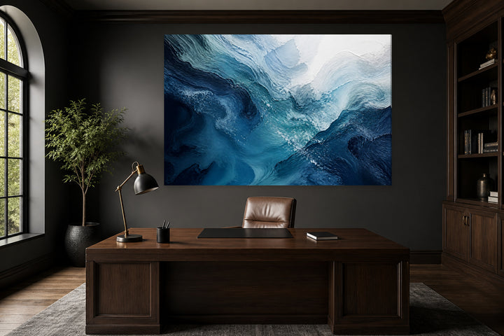 Ocean abstract – interior view 1