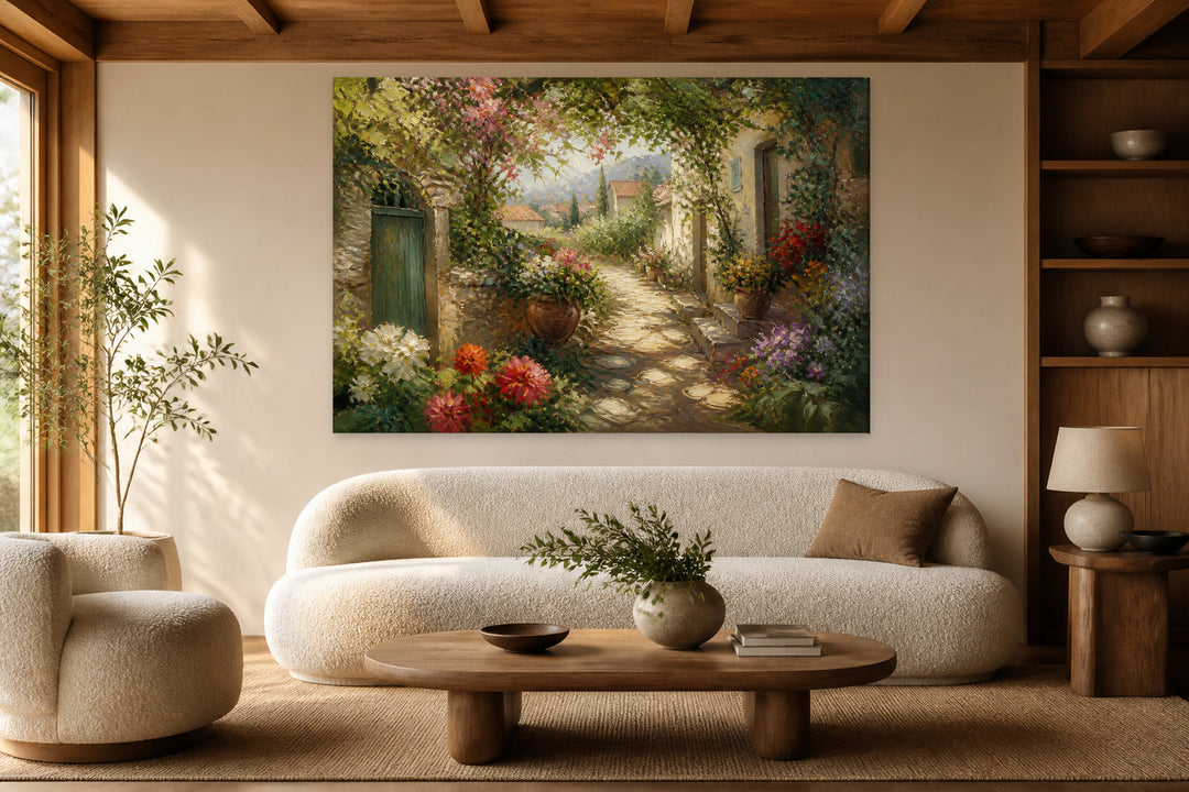 Garden of the village – interior view 1