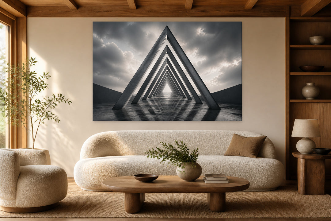 Infinite triangle – interior view 1