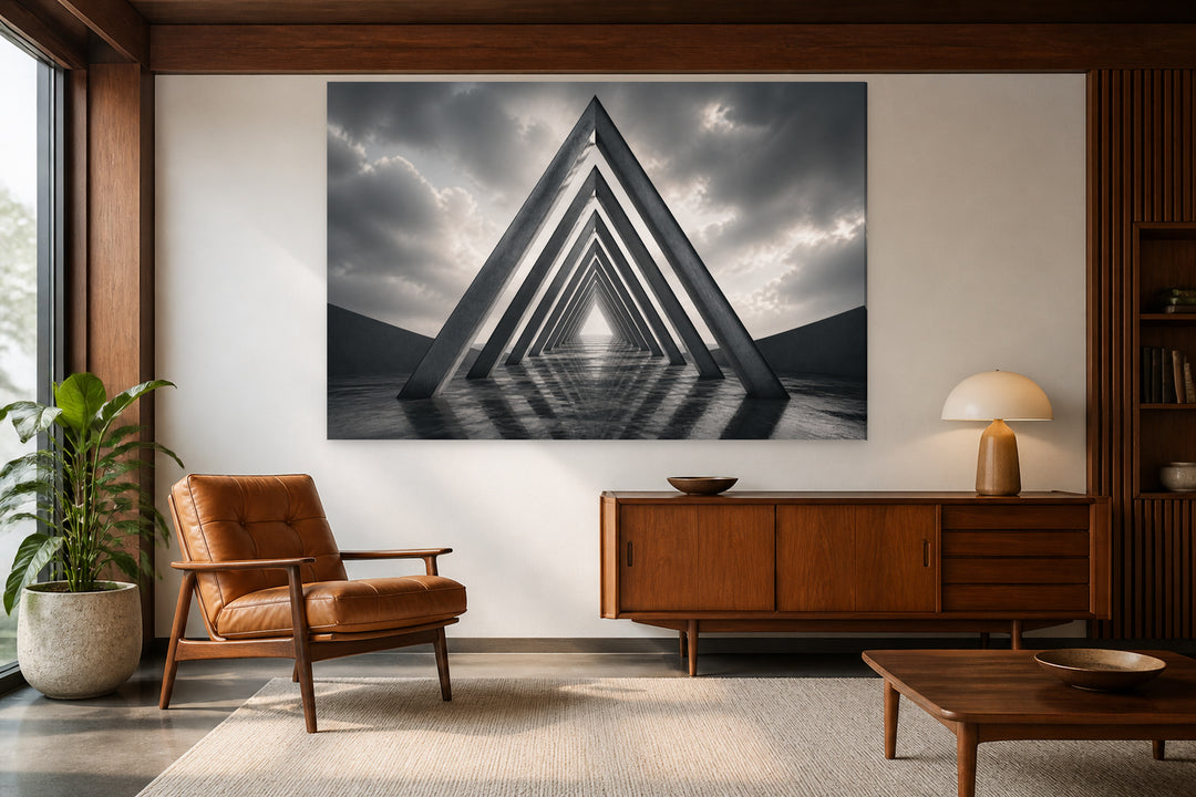 Infinite triangle – interior view 2
