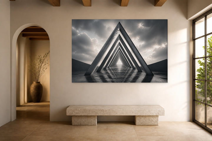 Infinite triangle – interior view 3