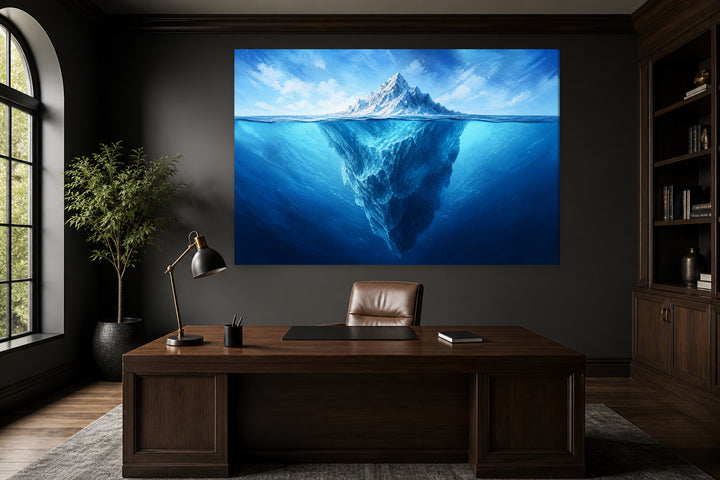 Iceberg of success – interior view 1