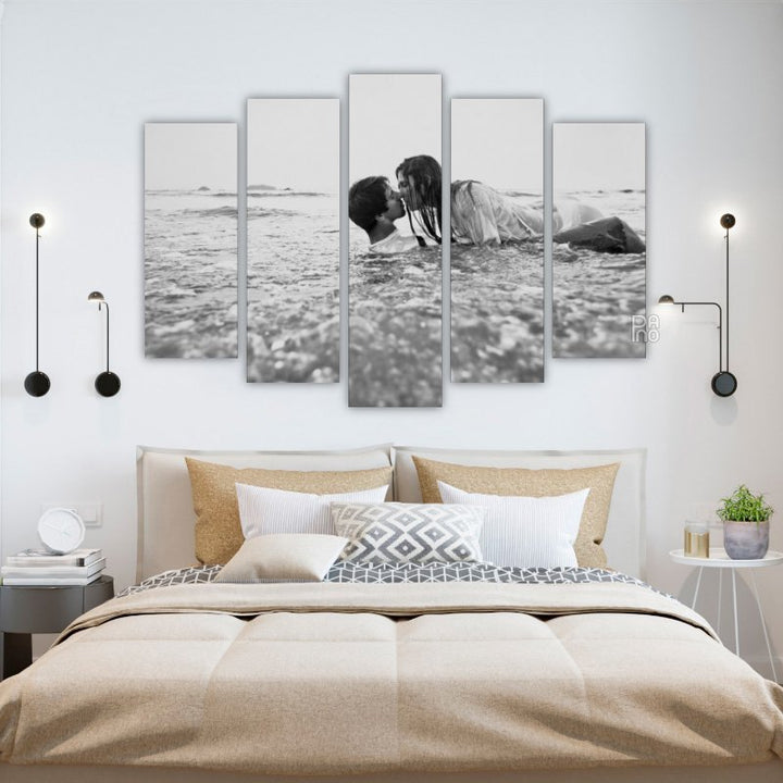 Lovers in the water