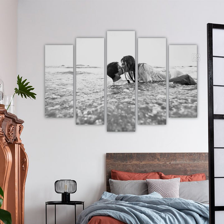 Lovers in the water