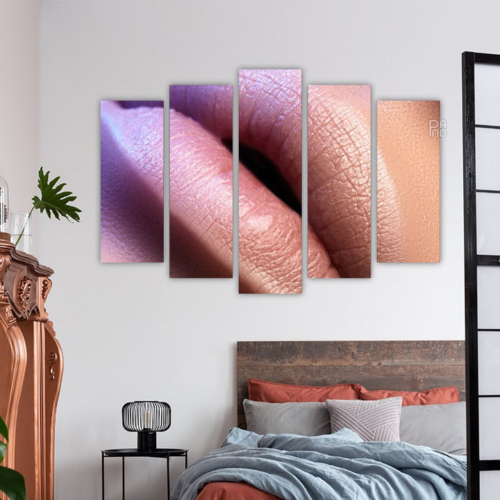 Fotografie macro a buzelor nude
