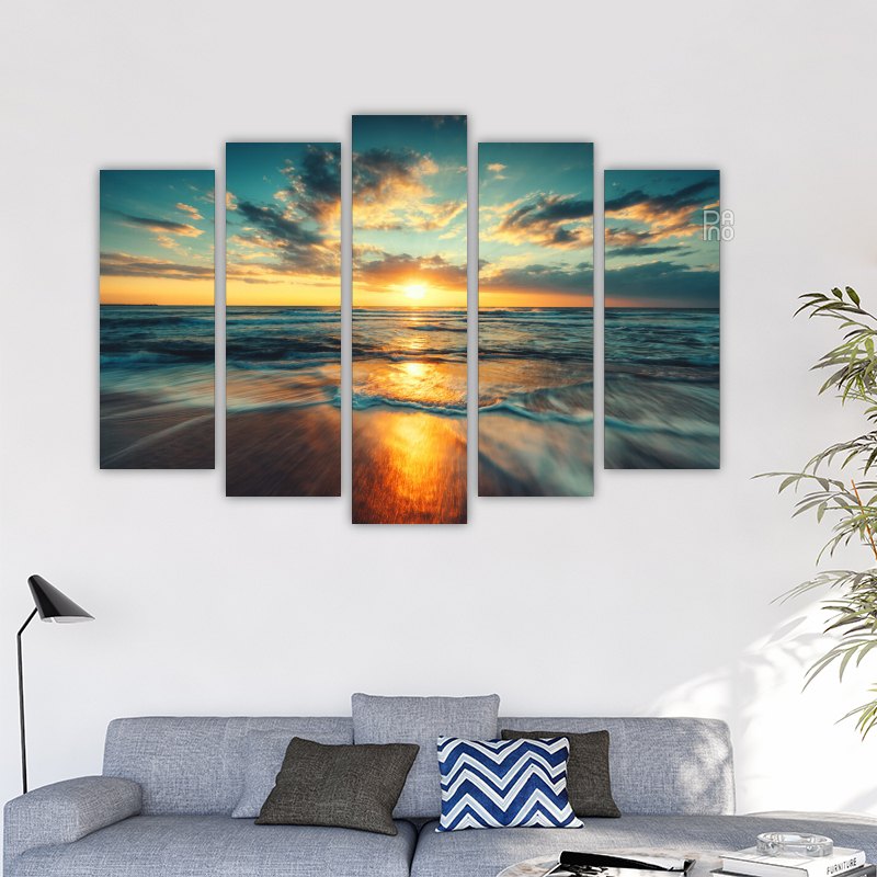 Cloudy Seascape