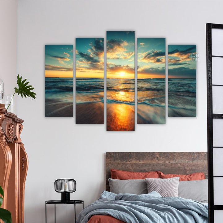 Cloudy Seascape