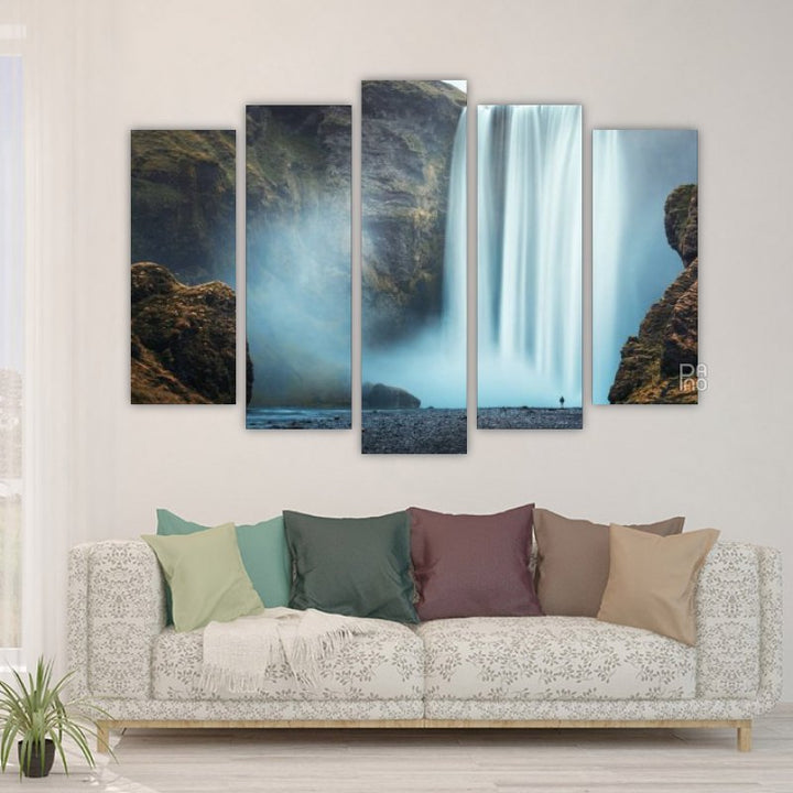 Cascadă la Skogafoss