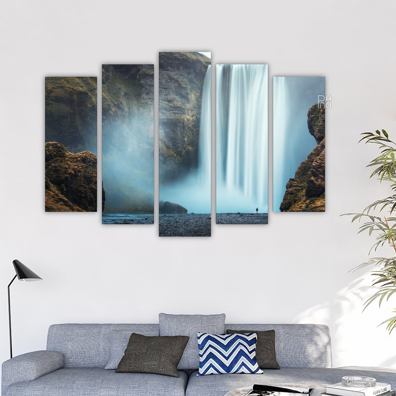 Cascadă la Skogafoss