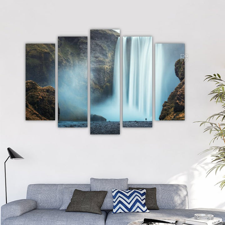 Cascadă la Skogafoss