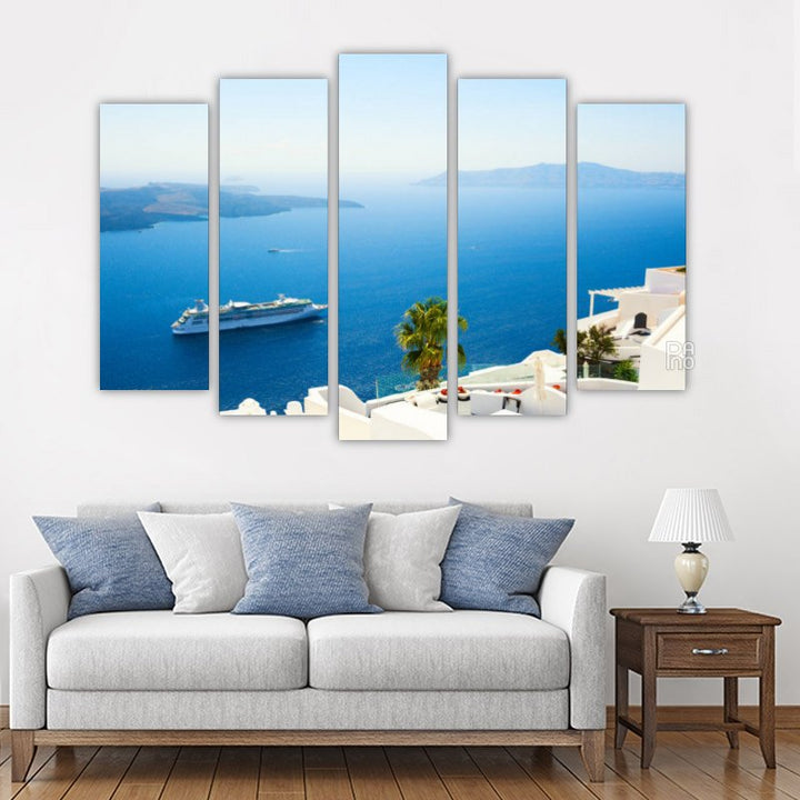 Beautiful Landscape with Sea View
