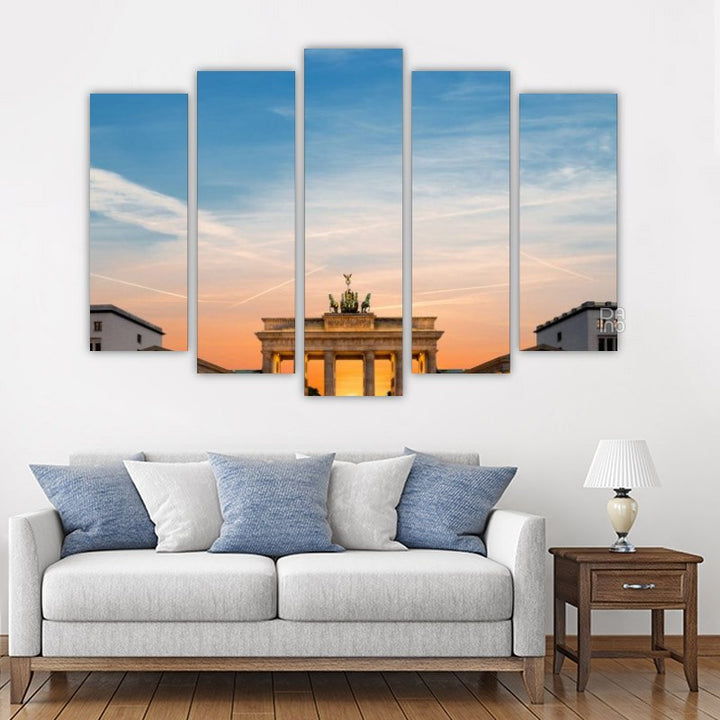 Brandenburg Gate at Sunset