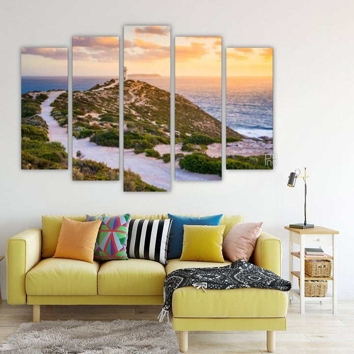 Cape Spencer at sunset