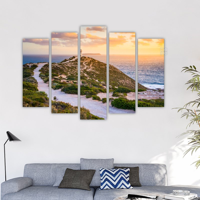 Cape Spencer at sunset