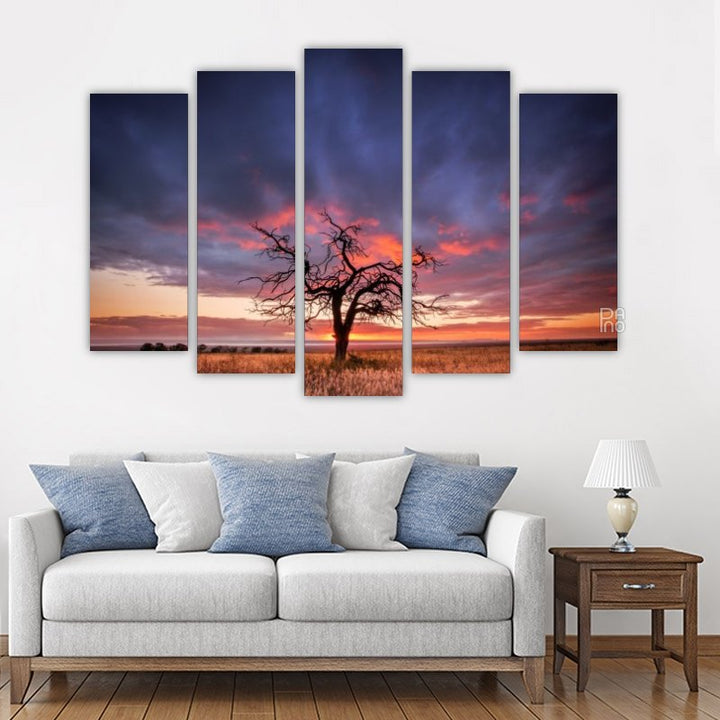 Tree silhouette