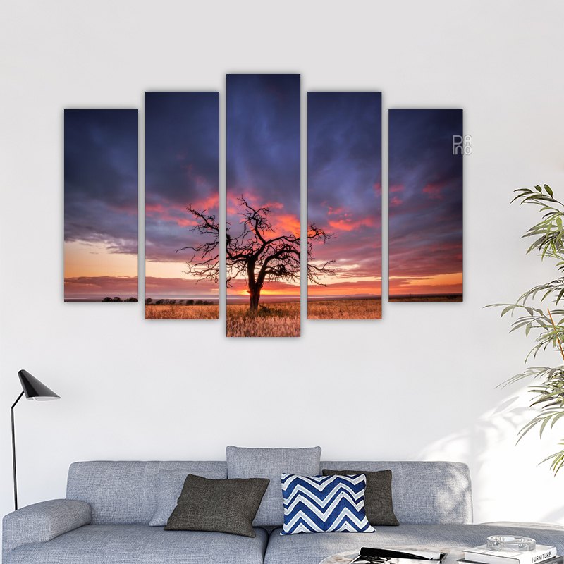 Tree silhouette