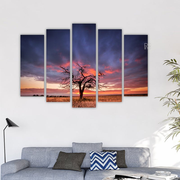 Tree silhouette