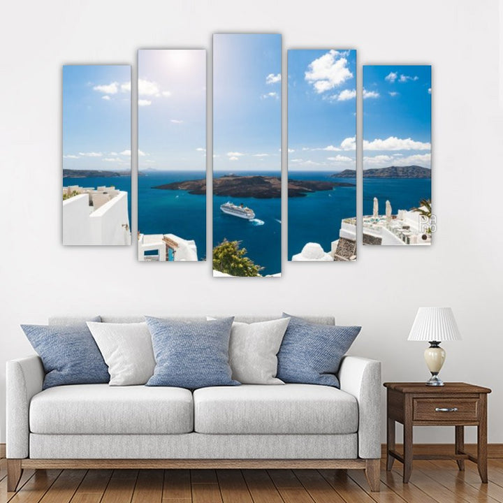 Santorini island