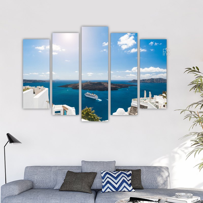 Santorini island