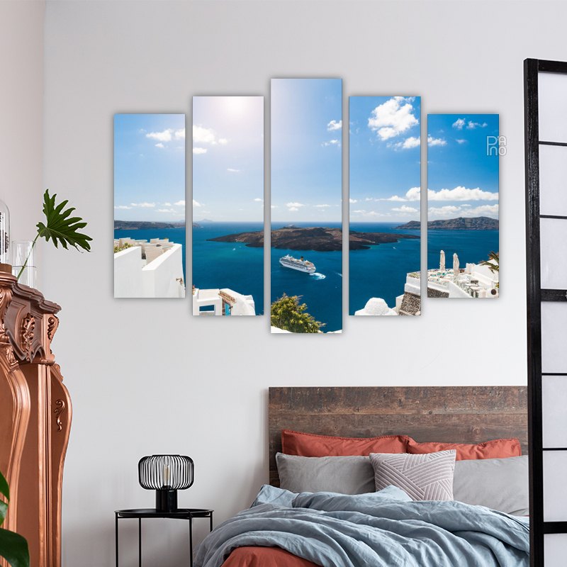 Santorini island