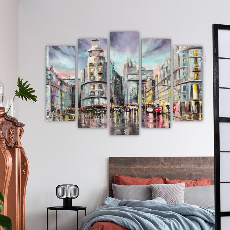 Gran Vía din Madrid