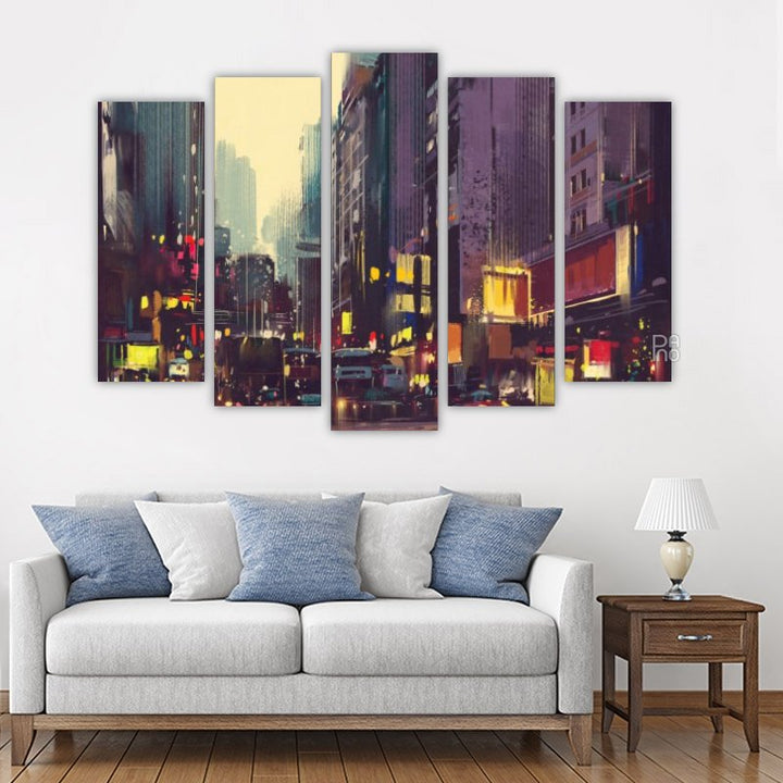 Hong Kong colorat