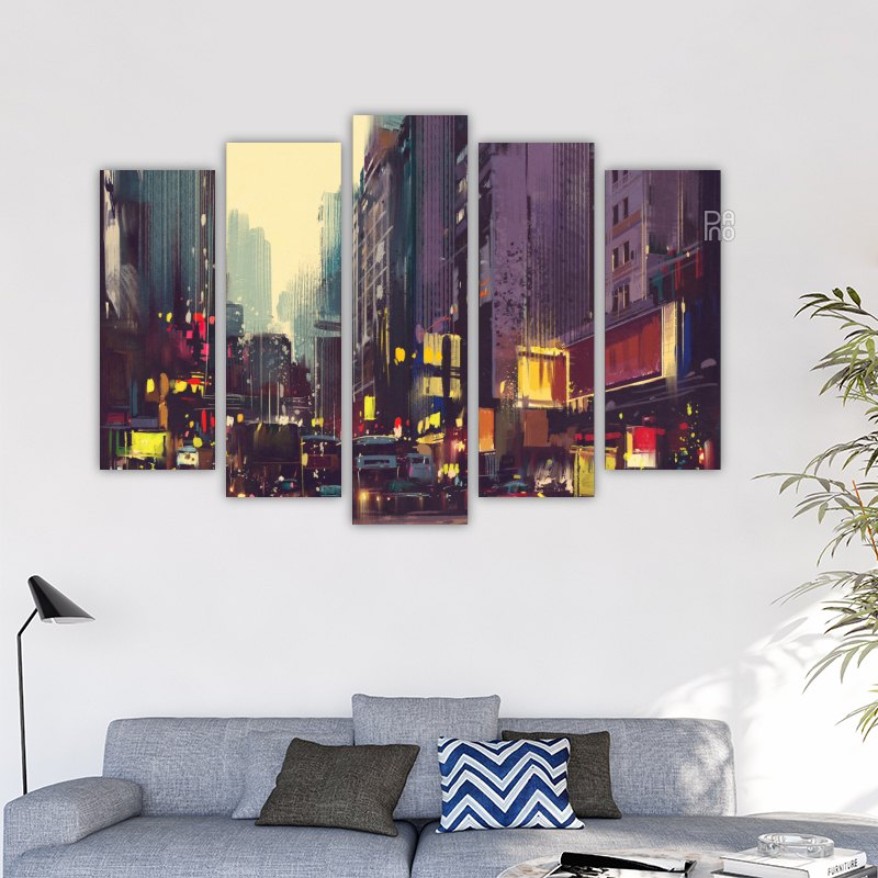 Hong Kong colorat