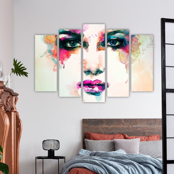 Abstract Woman's Face