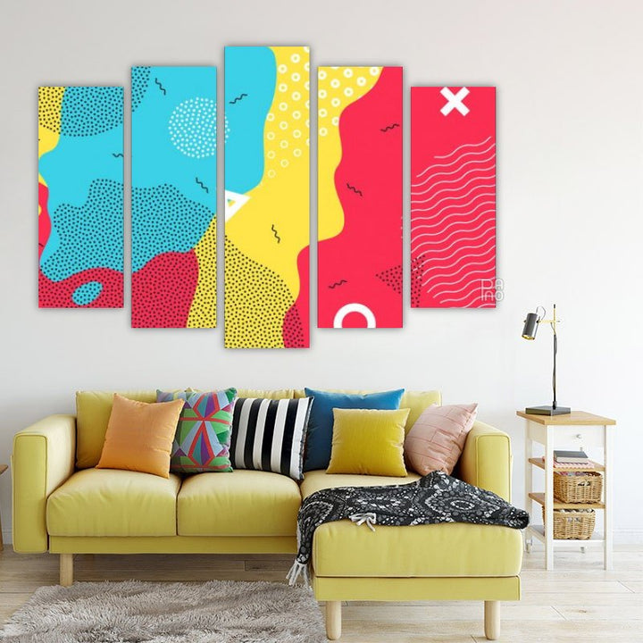 Abstract Pop Art Background