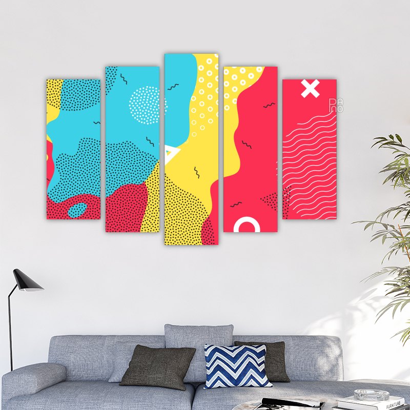 Abstract Pop Art Background