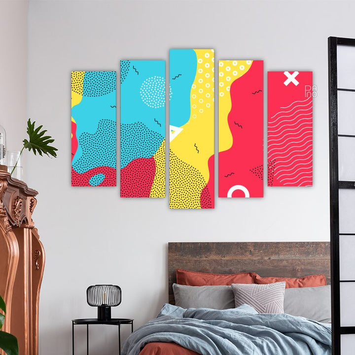 Abstract Pop Art Background